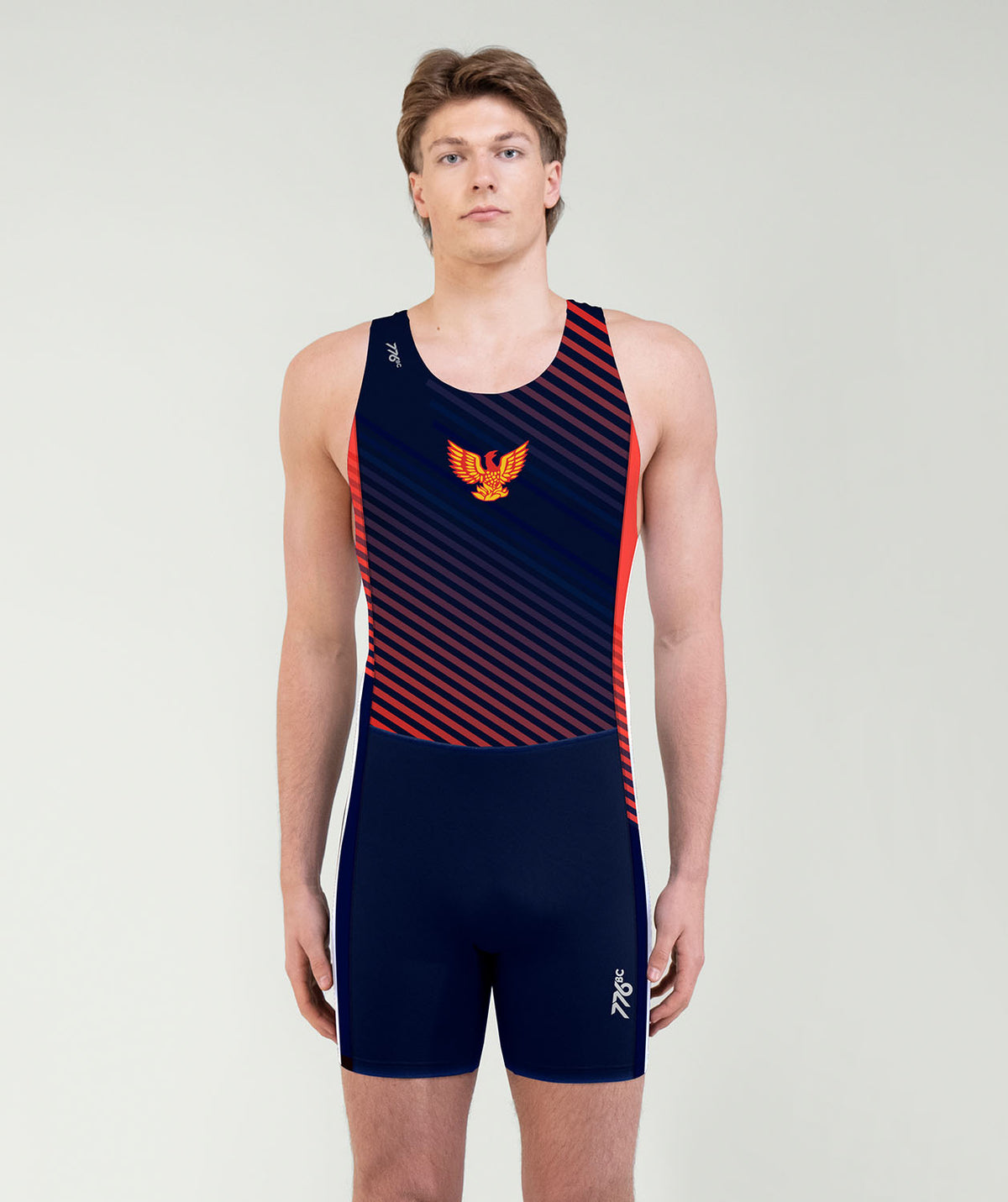 Men's Yarm School Boat Club Training Sprint Unisuit - Navy