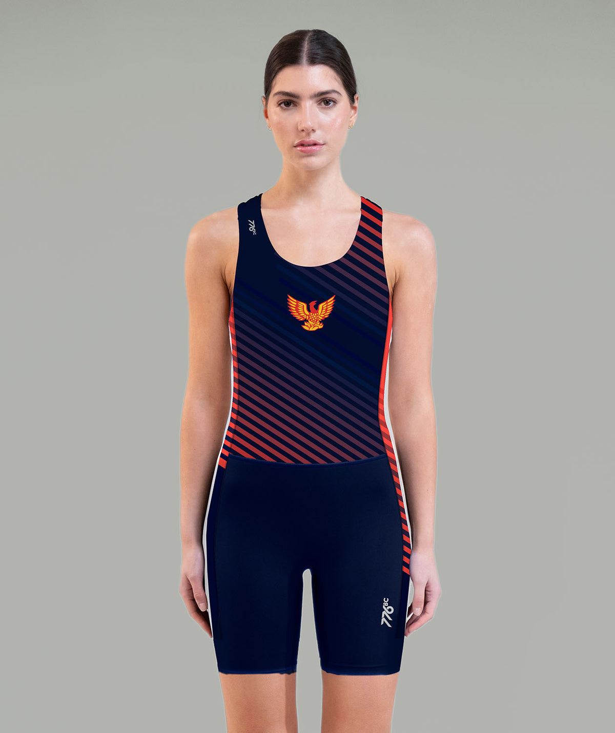 Women's Yarm School Boat Club Training Sprint Unisuit - Navy