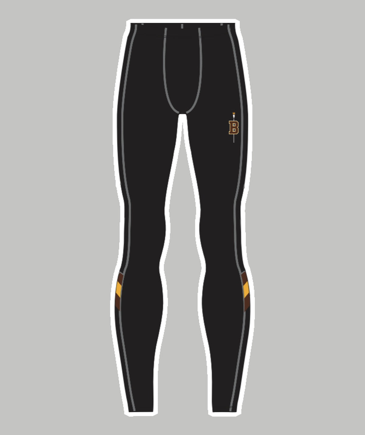 Men's Brunswick School Streamline Tight - Black
