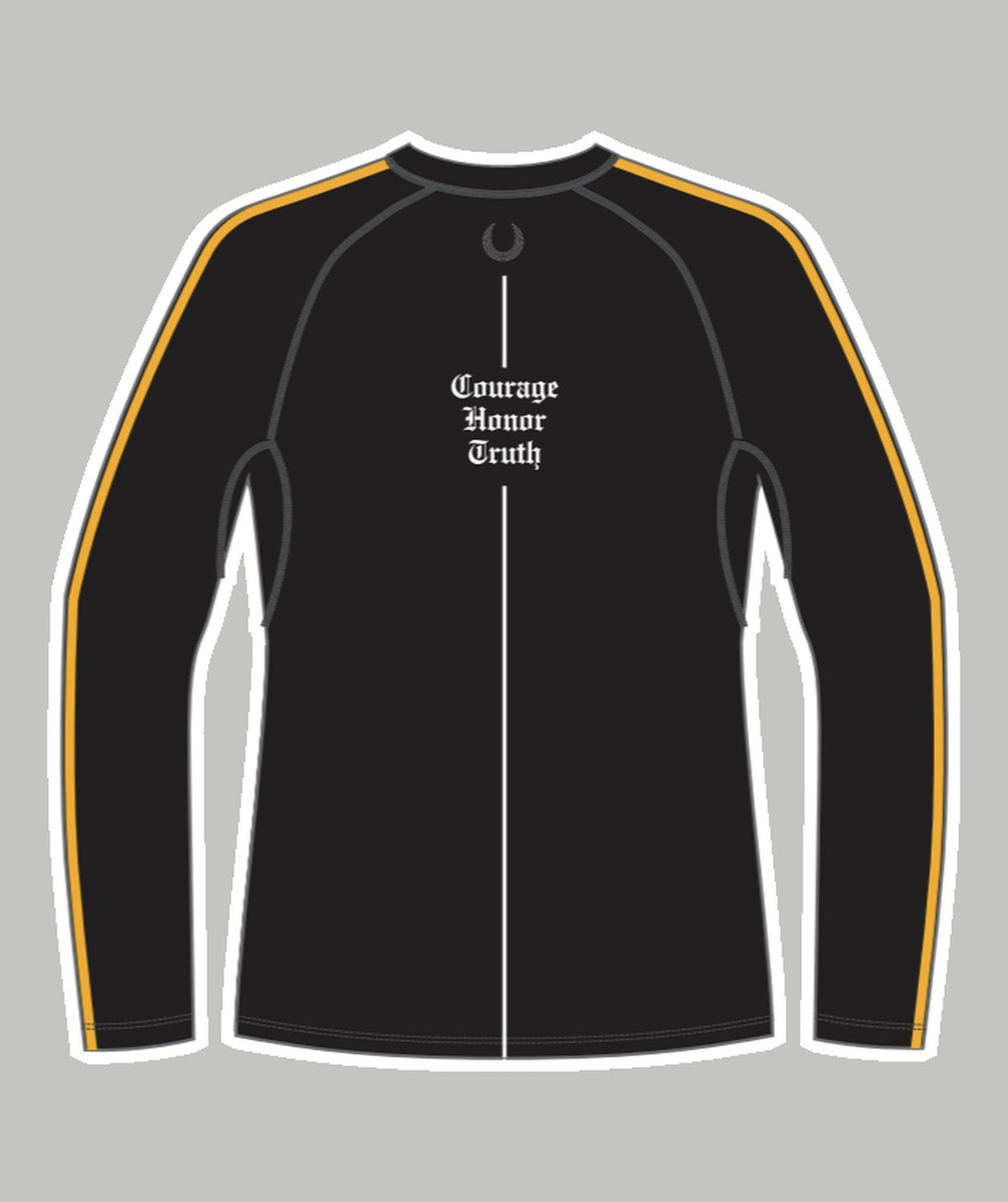 Men's Brunswick School Winter Base Layer LS - Black