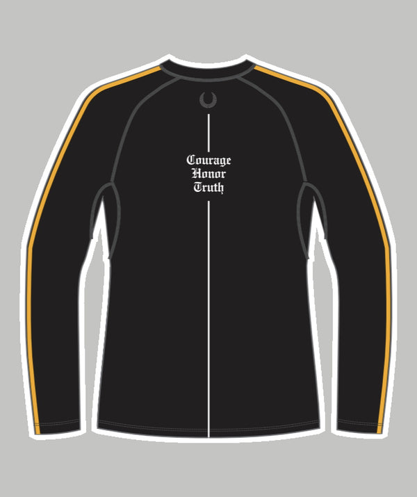 Men's Brunswick School Winter Base Layer LS - Black