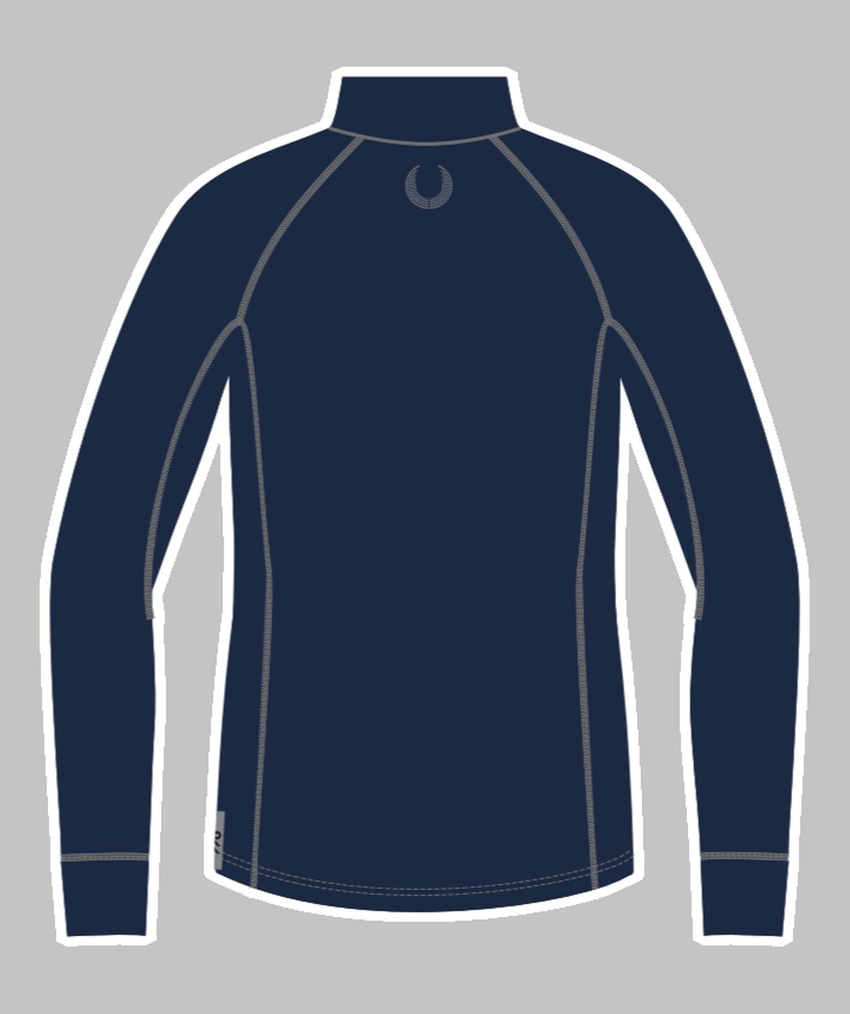 Men's Brighton Rowing Club Pro-Merino 1/4 Zip LS - Navy