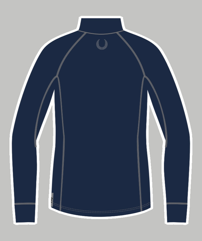 Men's Brighton Rowing Club Pro-Merino 1/4 Zip LS - Navy