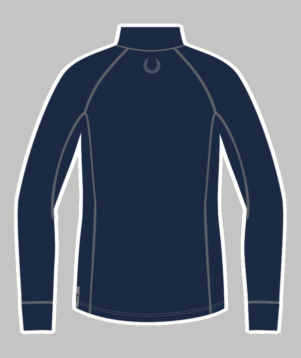 Men's Brighton Rowing Club Pro-Merino 1/4 Zip LS - Navy