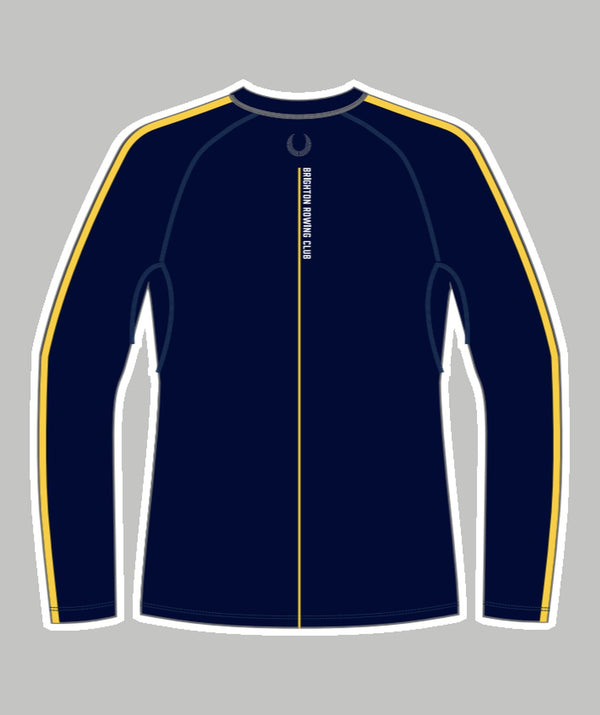 Men's Brighton Rowing Club Winter Base Layer LS - Navy