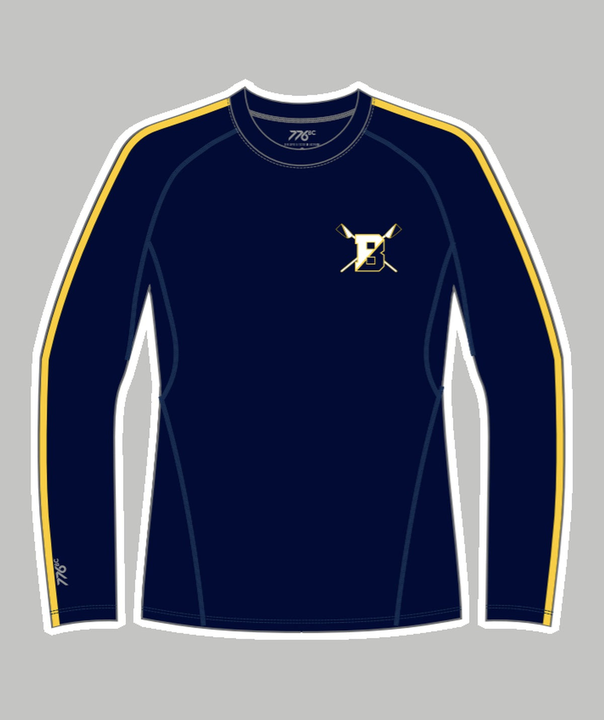 Men's Brighton Rowing Club Winter Base Layer LS - Navy