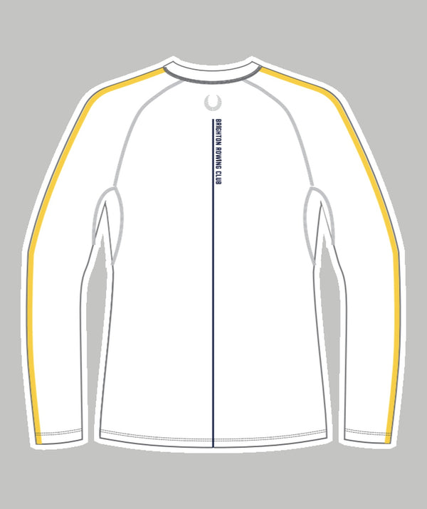 Men's Brighton Rowing Club Base Layer LS - White