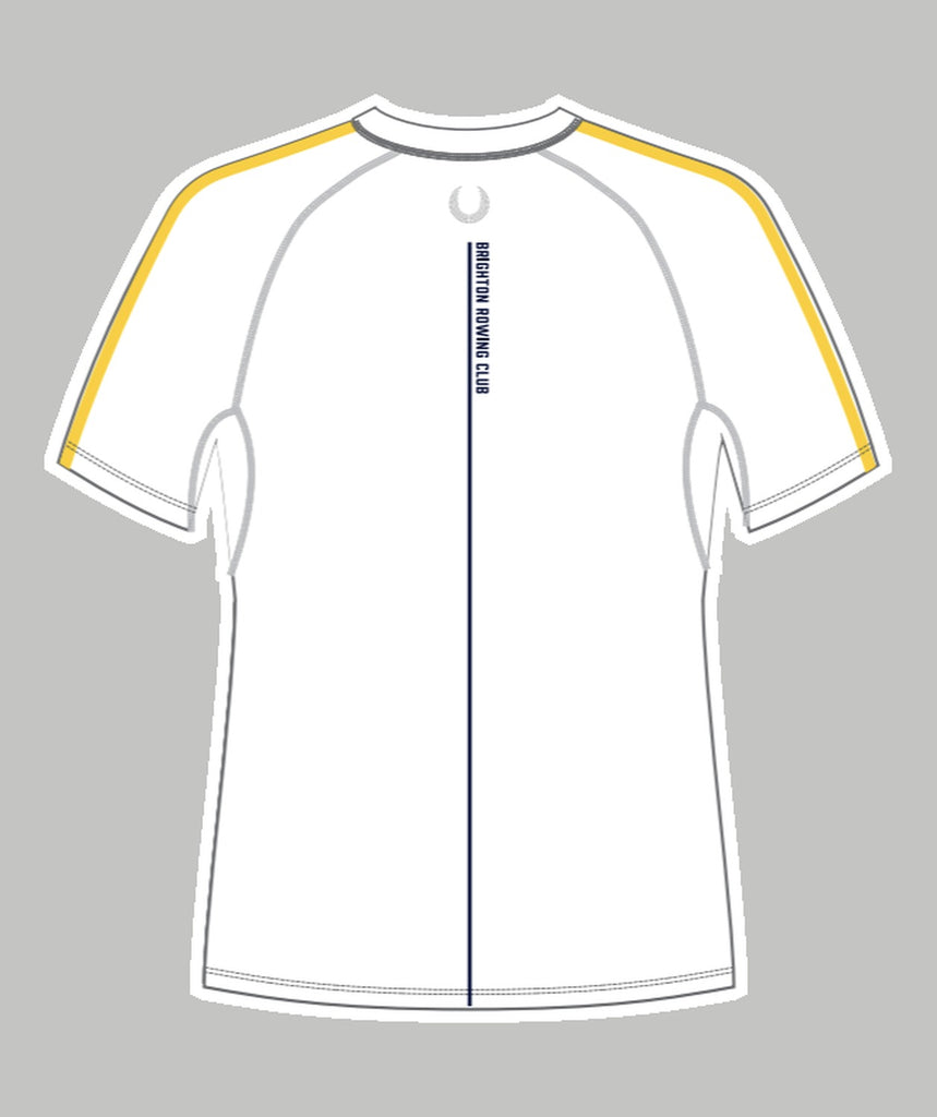 Men's Brighton Rowing Club Base Layer SS - White