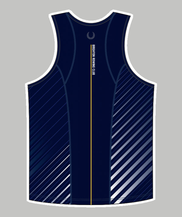 Men's Brighton Rowing Club Performance Tank - Navy