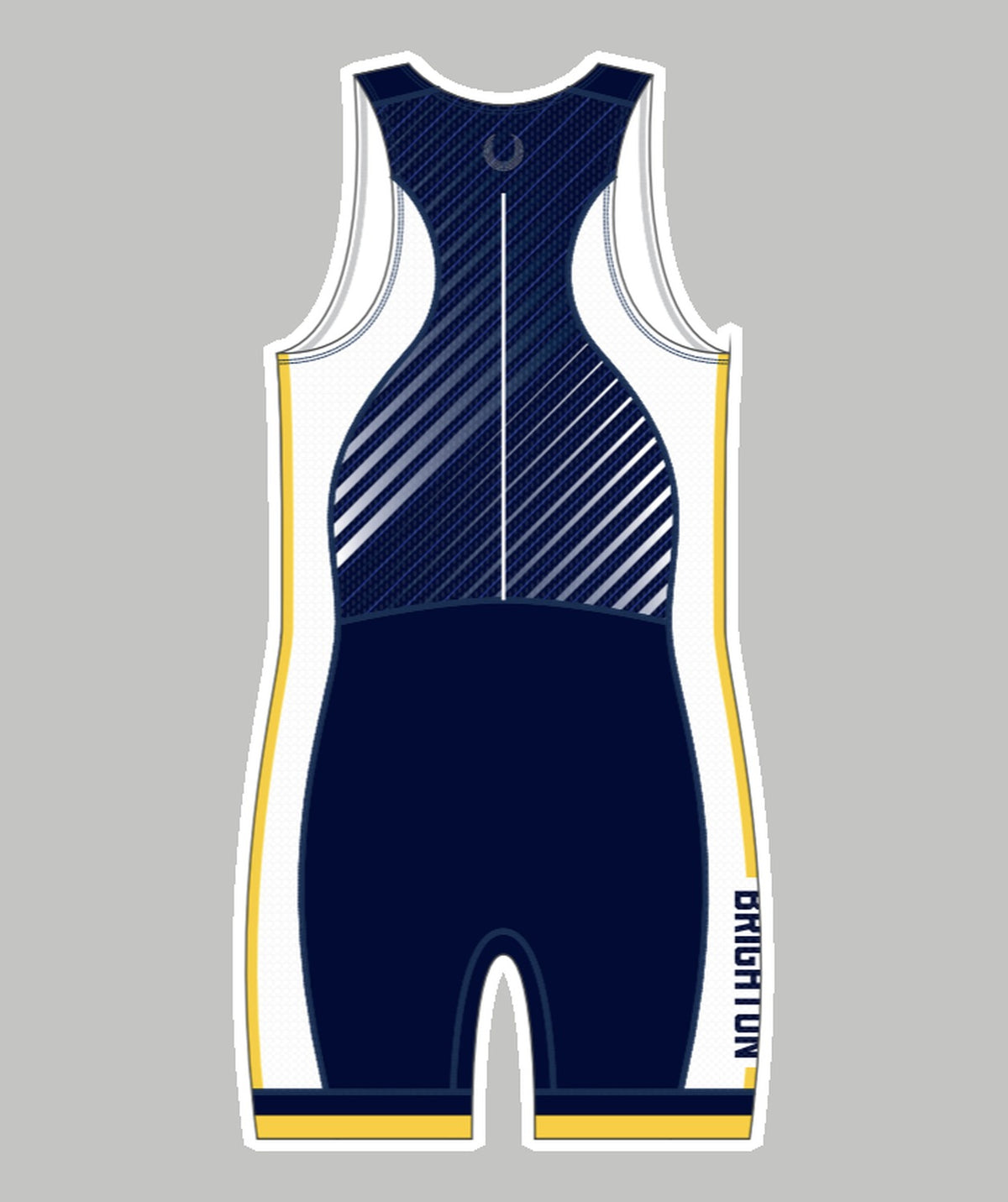 Men's Brighton Rowing Club Pro Unisuit - Navy/White