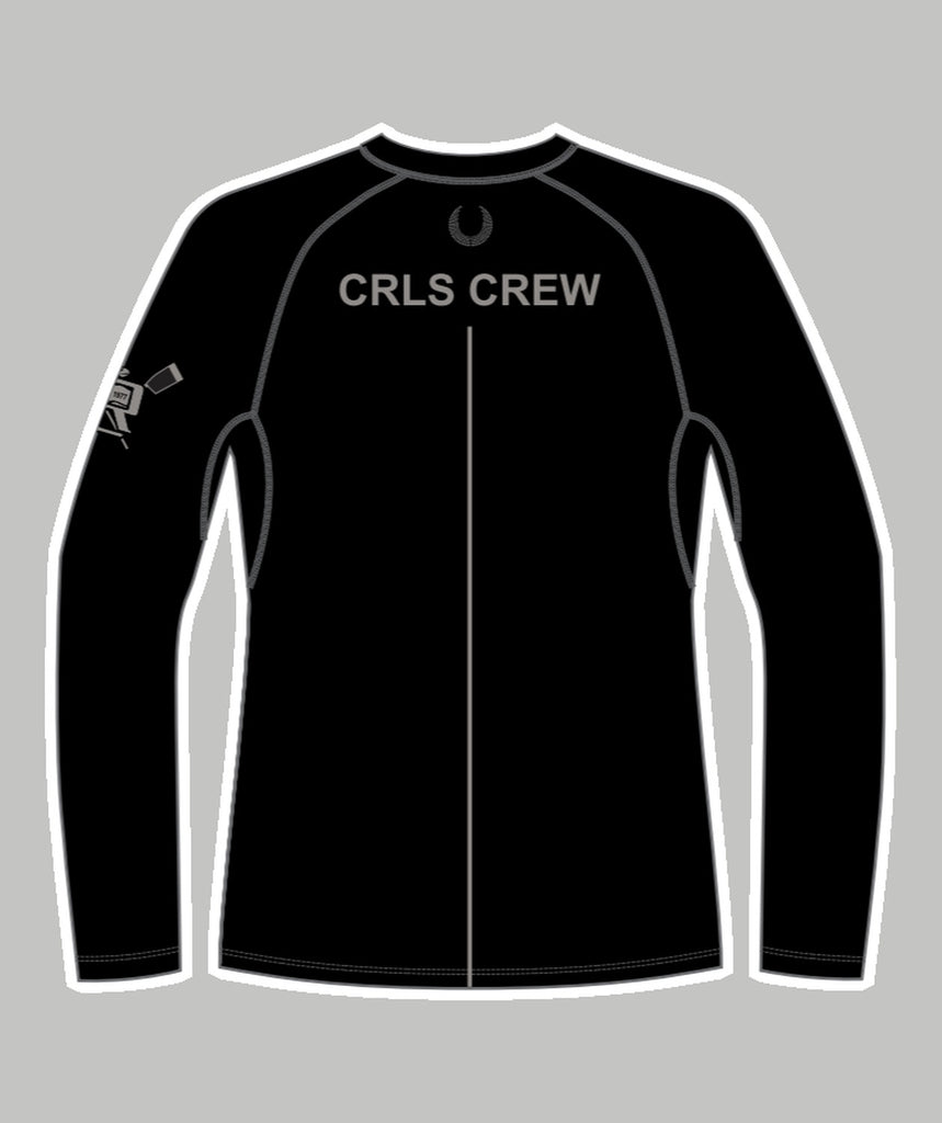 Men's Cambridge Rindge & Latin School Base Layer LS - Black