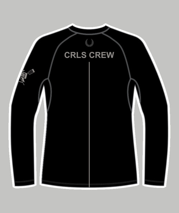 Men's Cambridge Rindge & Latin School Base Layer LS - Black