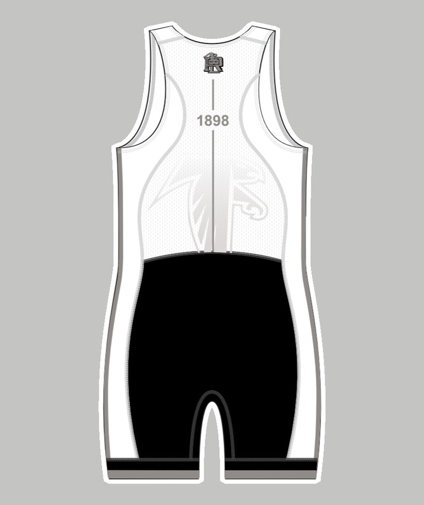 Men's Cambridge Rindge & Latin School Pro Unisuit - White/Black