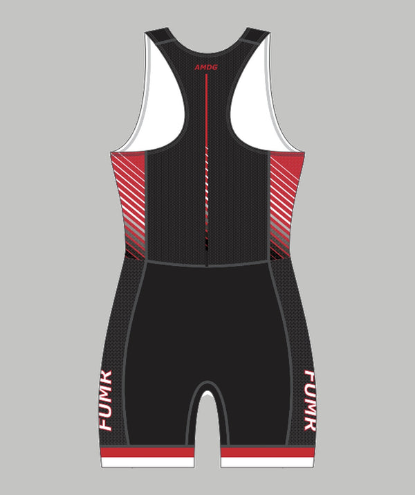 Women's Fairfield University Pro Unisuit - Black/Red