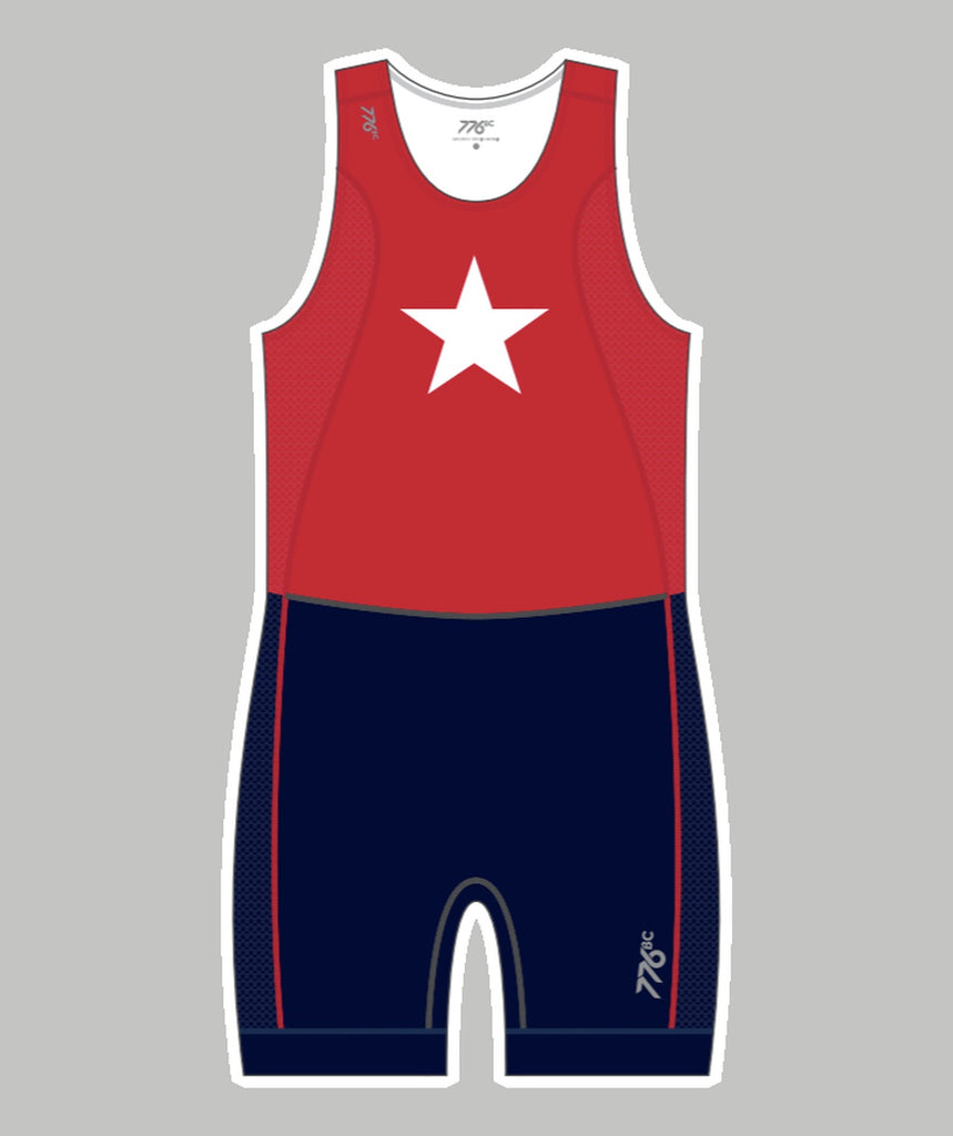 Men's Potomac Pro Unisuit - Navy/Red
