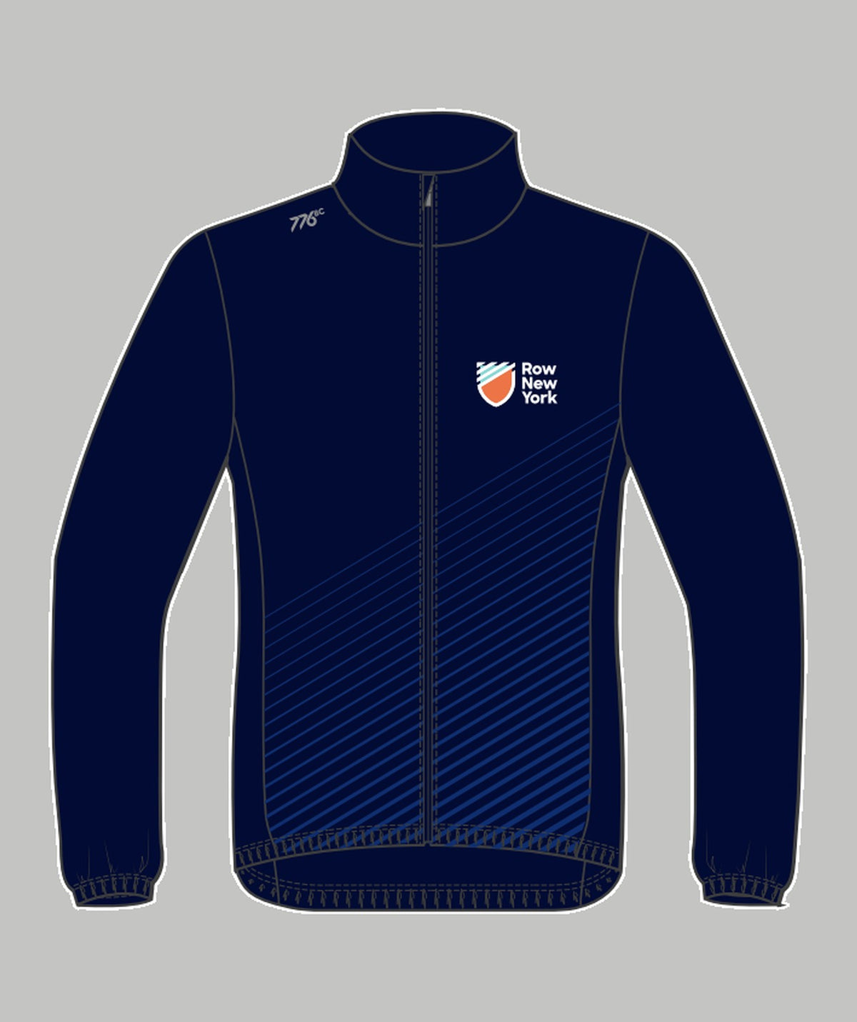 Men's Row New York Cirrostratus Wind Jacket - Navy