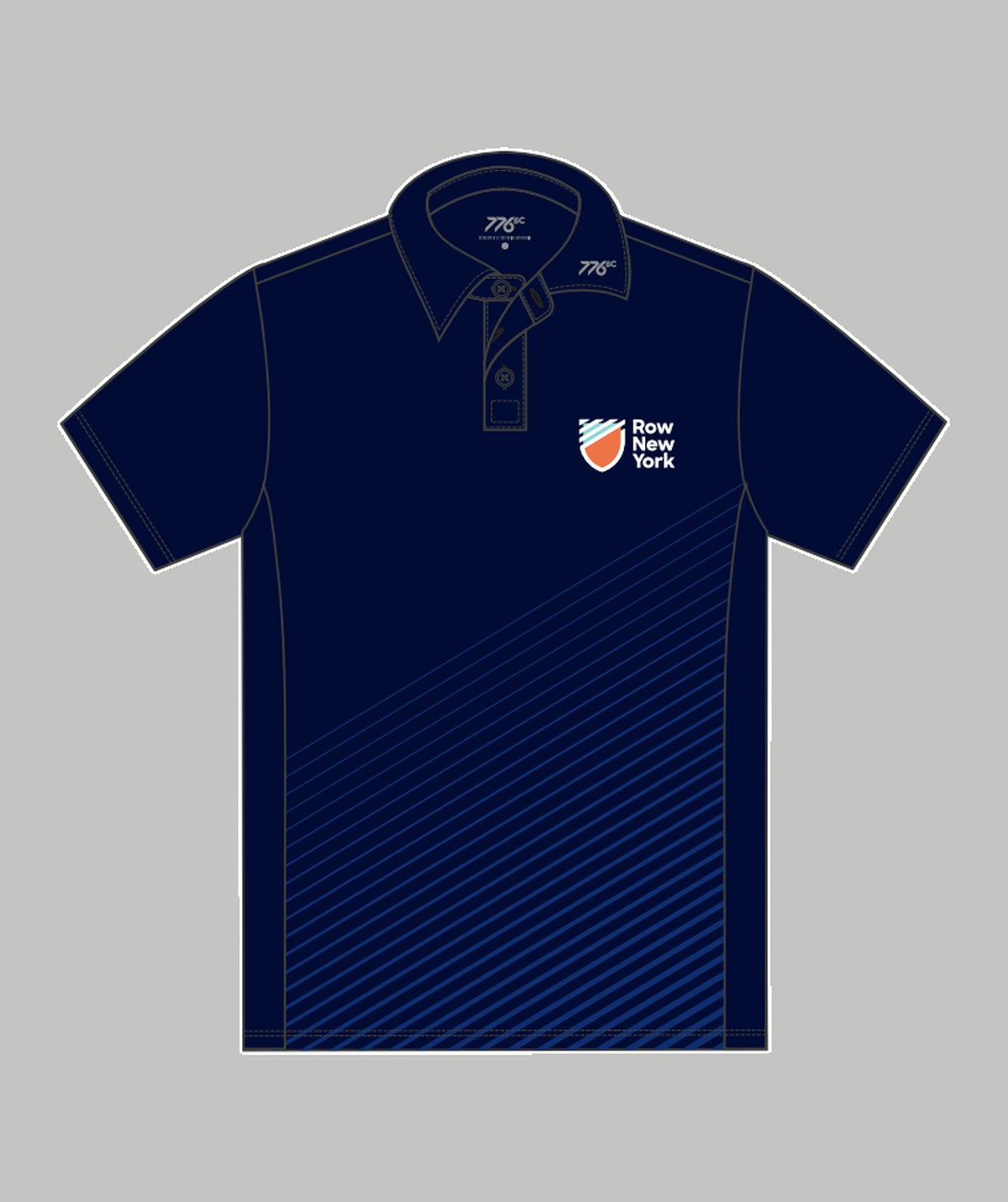 Men's Row New York Polo SS - Navy