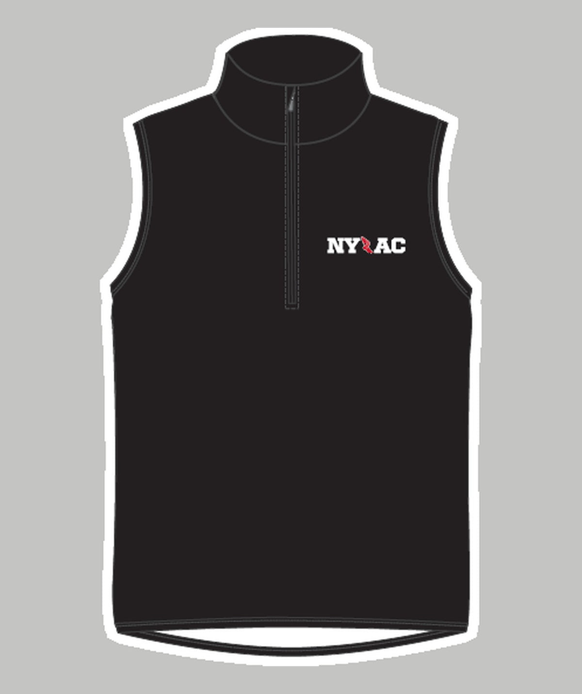 Men's New York Athletic Club Stratus Vest - Black/Red