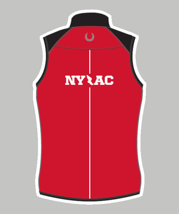 Women's New York Athletic Club Stratus Vest - Black/Red