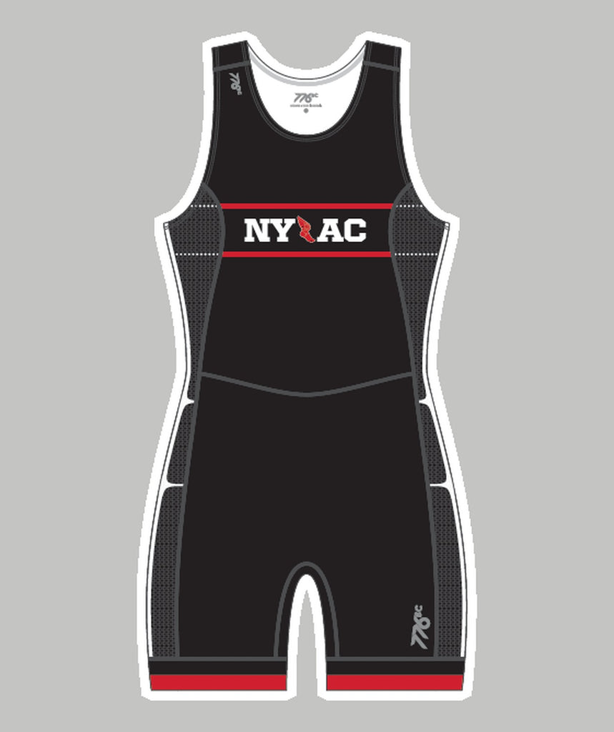 Women's New York Athletic Club Pro Unisuit - Black/Red