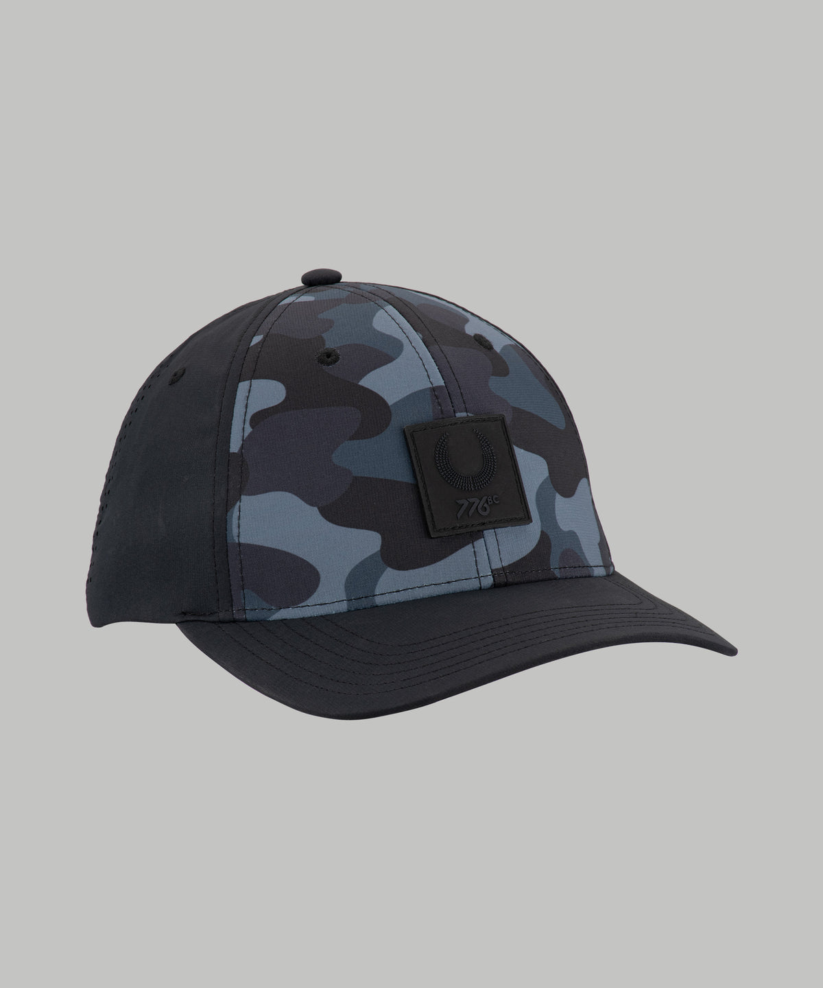 Unisex 776BC Crew Cap - Black/Grey