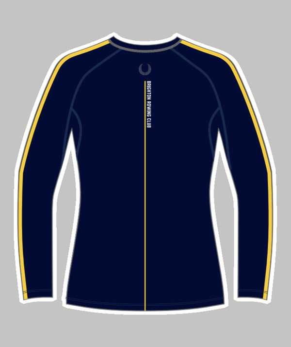 Women's Brighton Rowing Club Winter Base Layer LS - Navy
