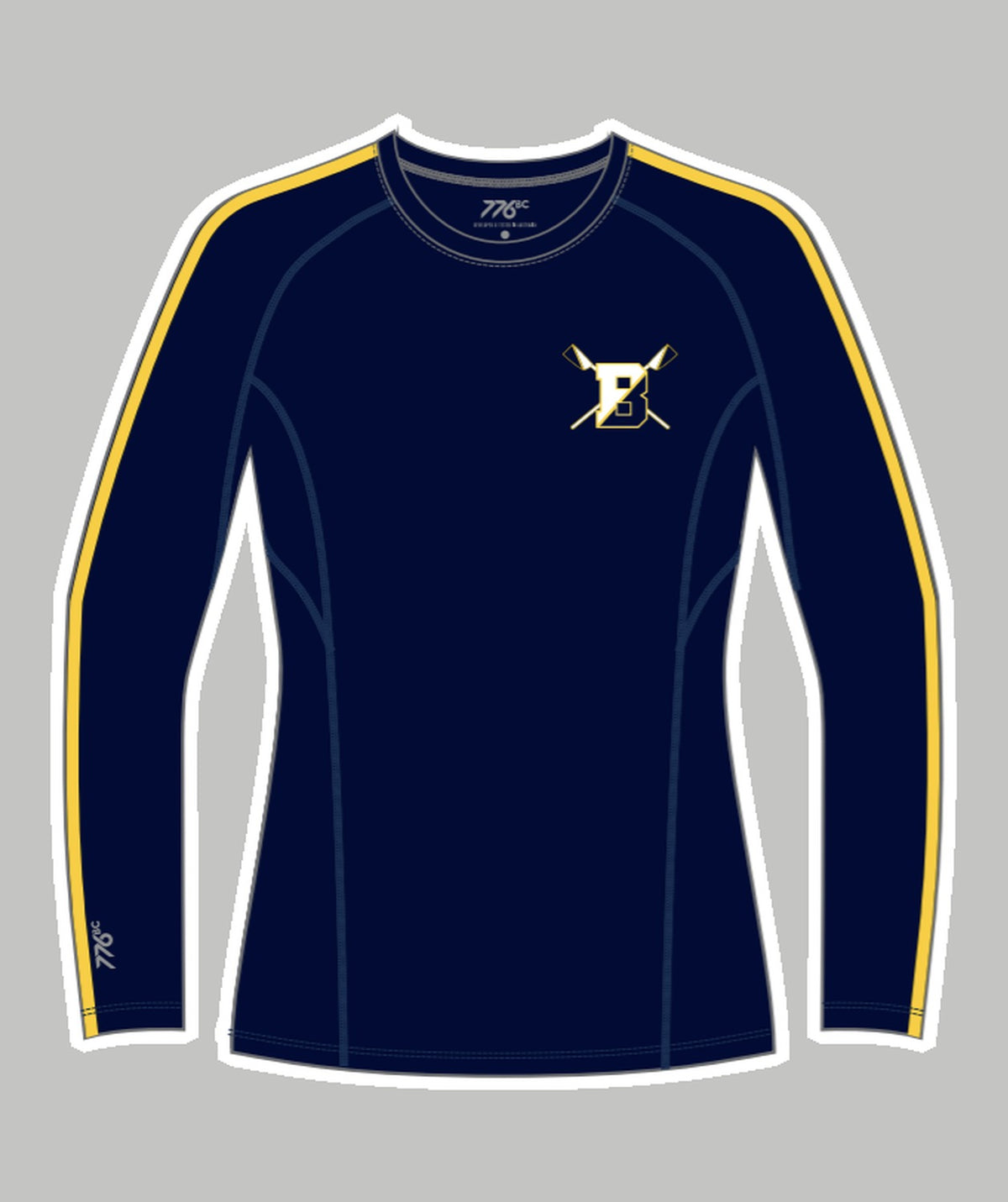 Women's Brighton Rowing Club Winter Base Layer LS - Navy