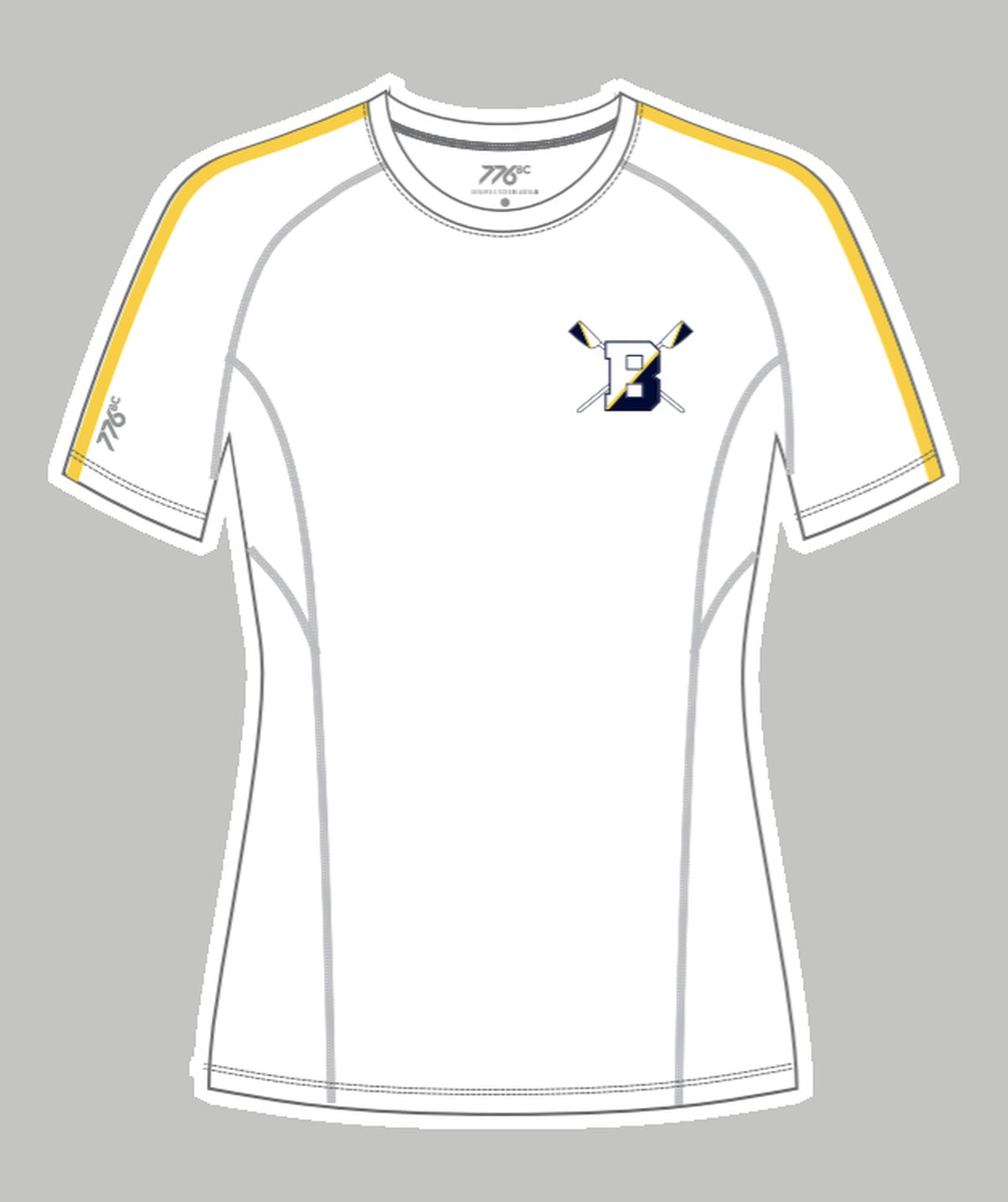 Women's Brighton Rowing Club Base Layer SS - White