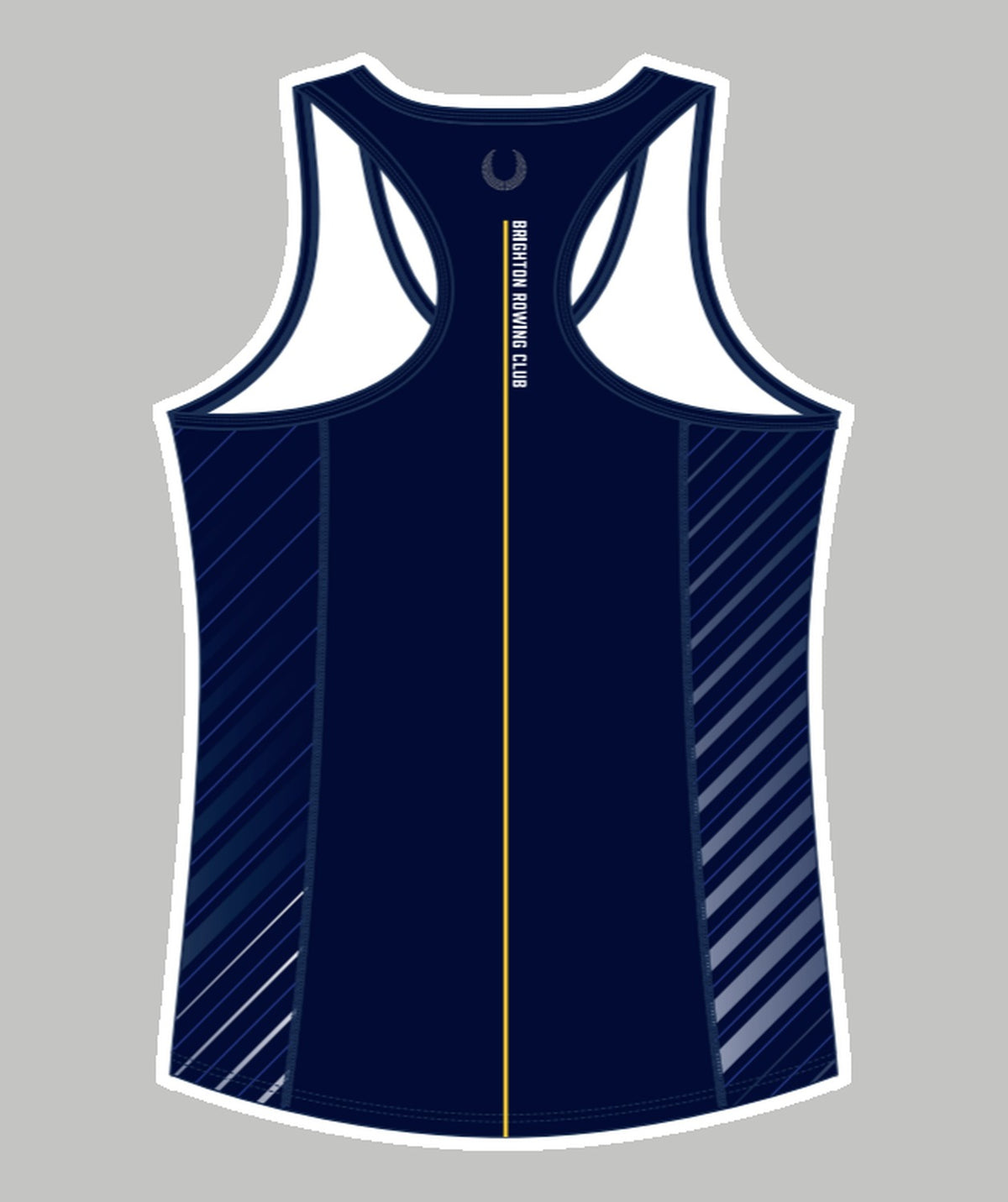 Women's Brighton Rowing Club Performance Tank - Navy