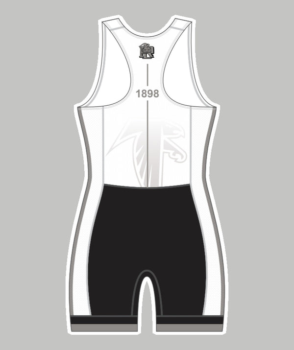 Women's Cambridge Rindge & Latin School Pro Unisuit - White/Black