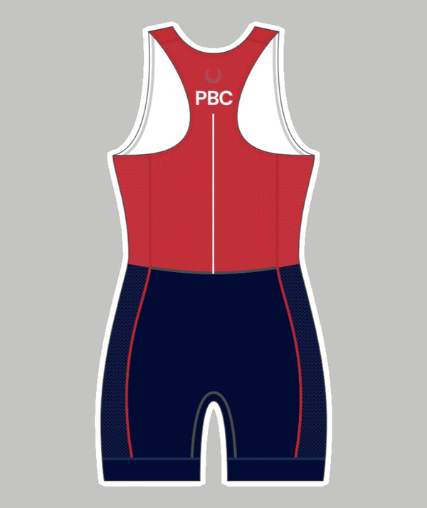 Women's Potomac Pro Unisuit - Navy/Red