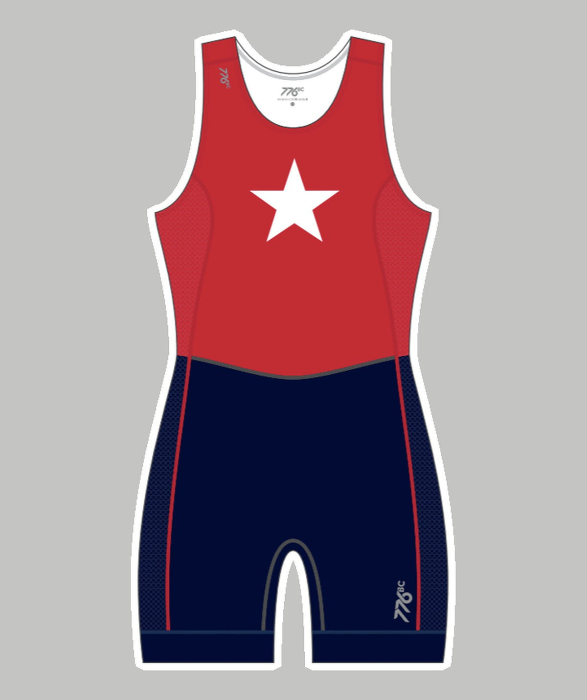 Women's Potomac Pro Unisuit - Navy/Red