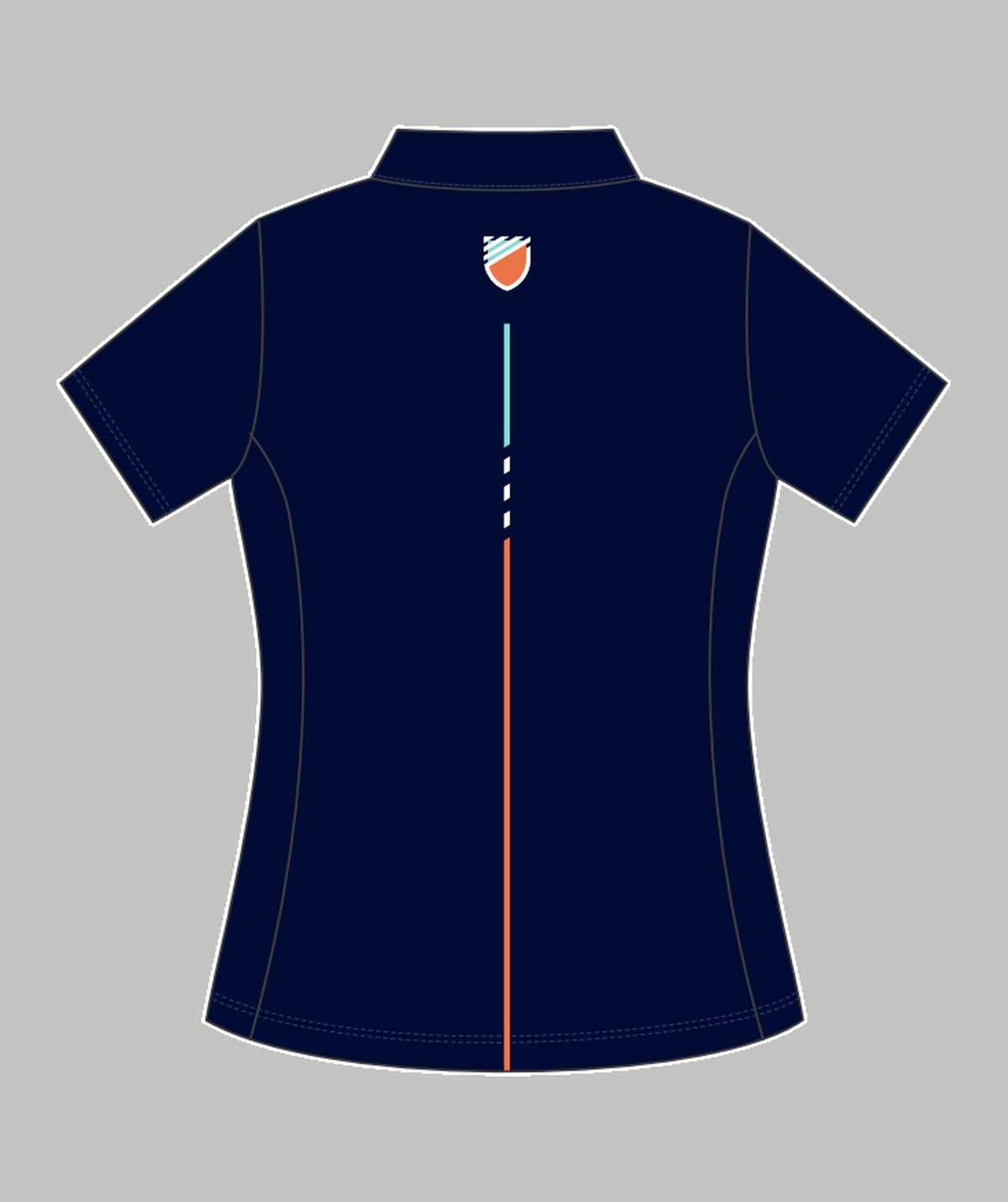 Women's Row New York Polo SS - Navy