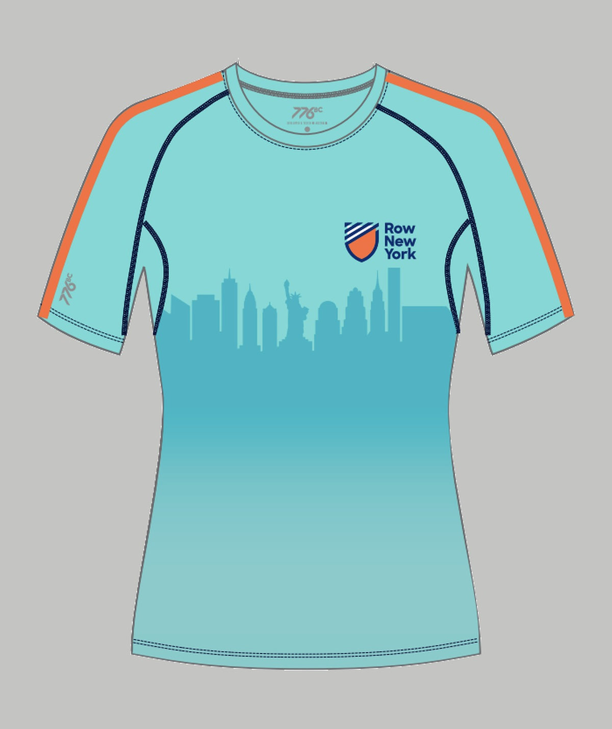 Women's Row New York Training T-Shirt SS - Multi
