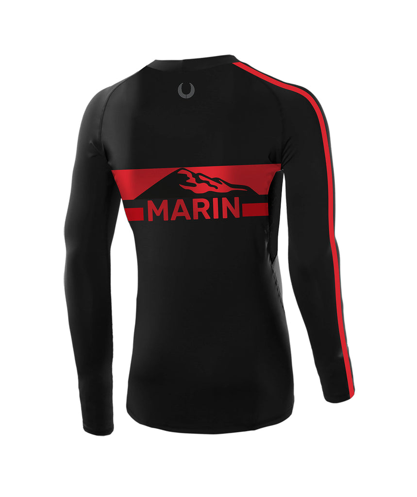 Men's Marin Rowing LS (SECOND SKIN) Base Layer - Black