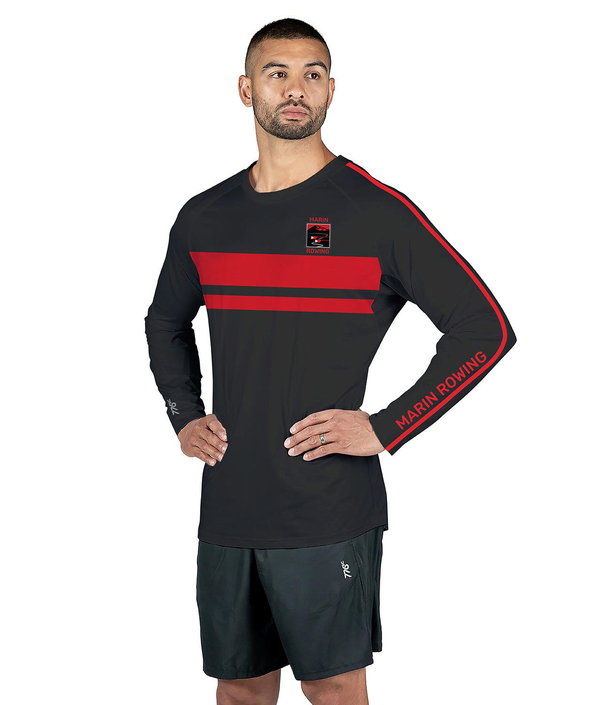 Men's Marin LS Training (COMFORT FIT) Base Layer - Black