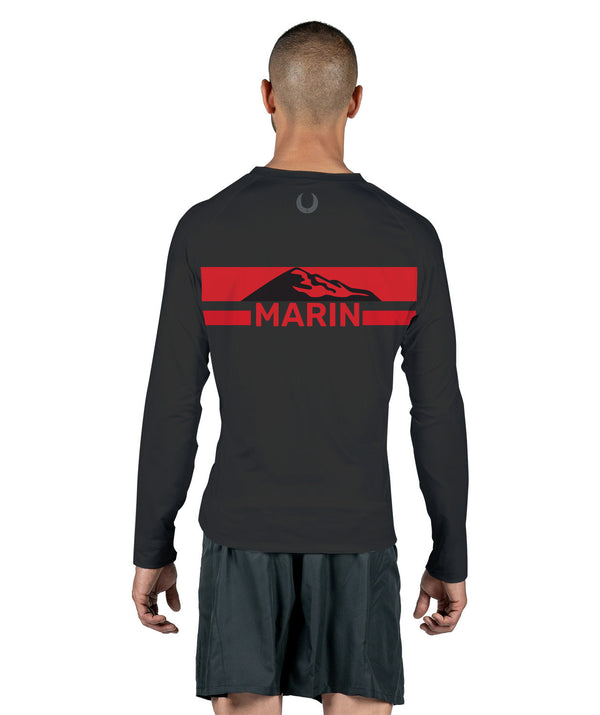 Men's Marin LS Training Base Layer - Black
