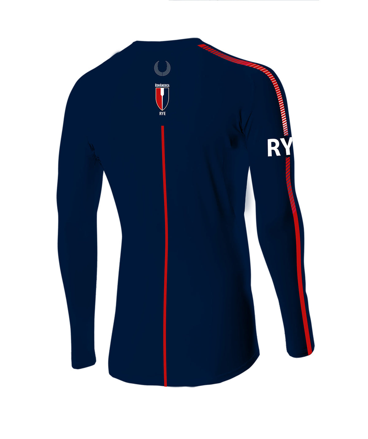 Men's RowAmerica LS Performance Base-layer - NAVY