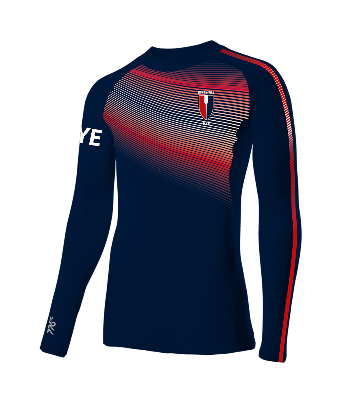 Men's RowAmerica LS Performance Base-layer - NAVY