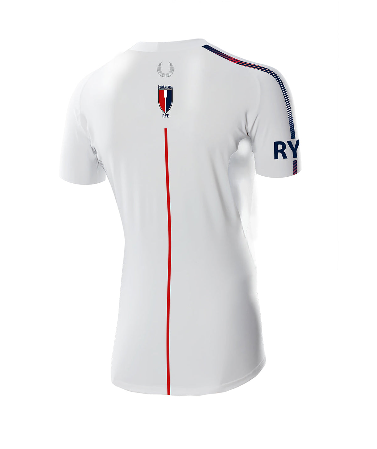 Men's RowAmerica SS Performance Base-layer - WHITE