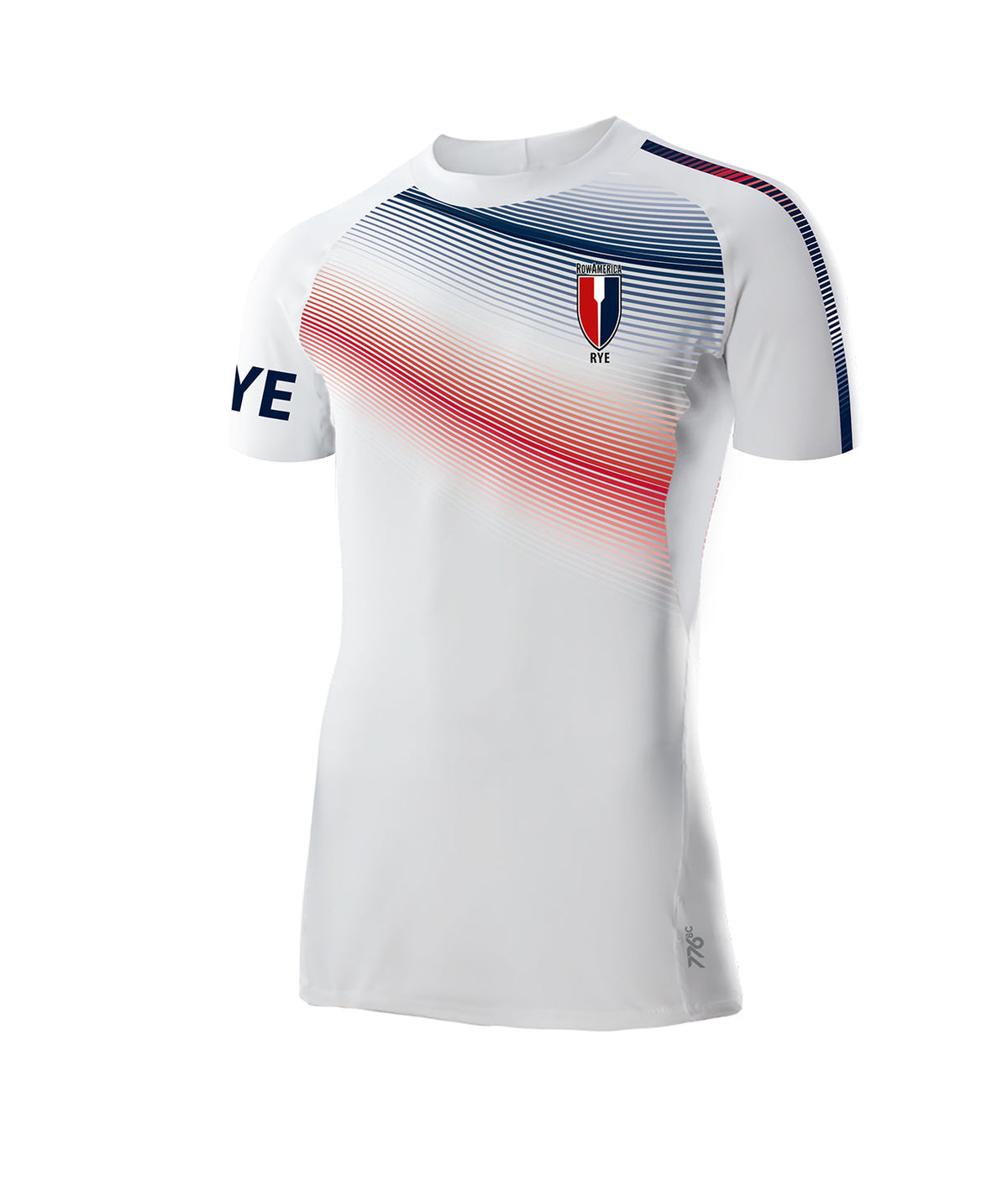 Men's RowAmerica SS Performance Base-layer - WHITE