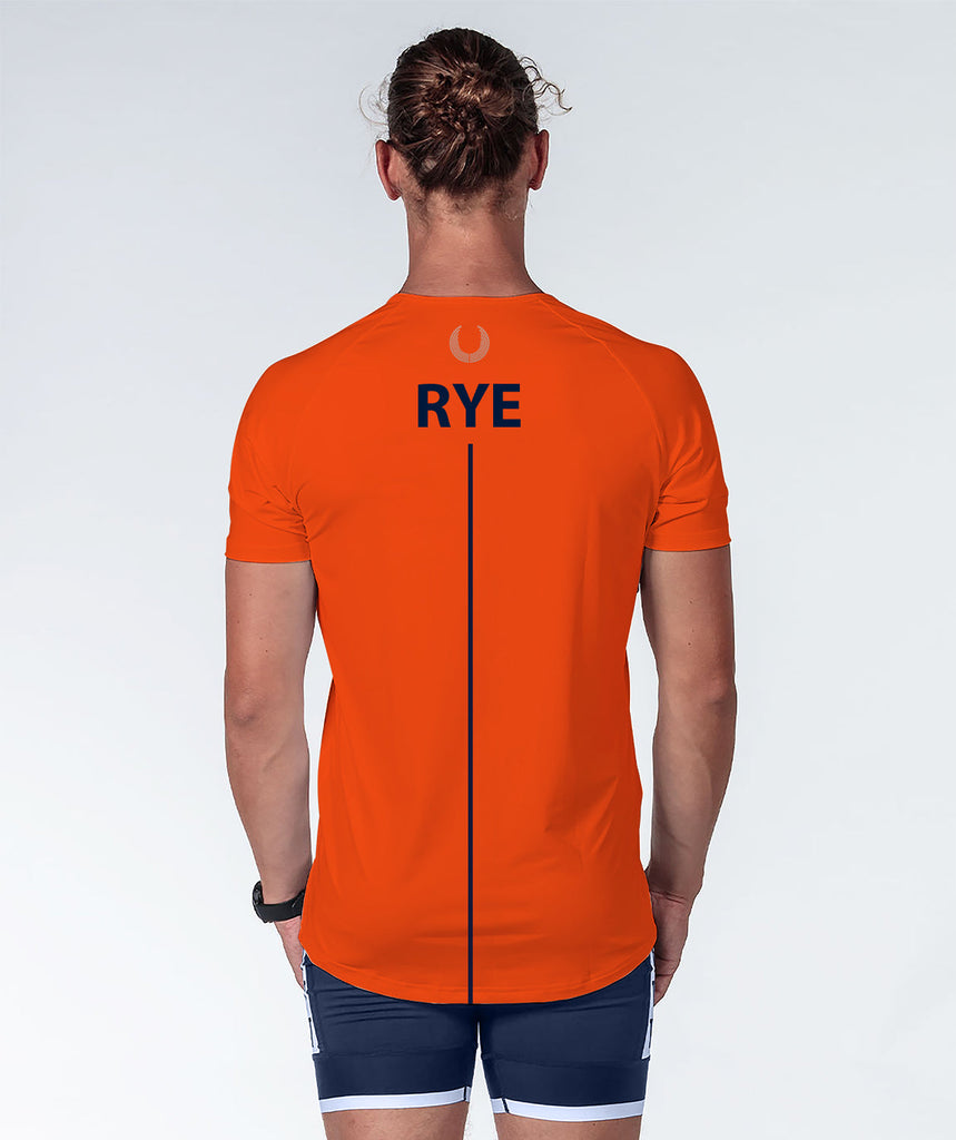 Men's RowAmerica SS Performance T - NEON ORANGE