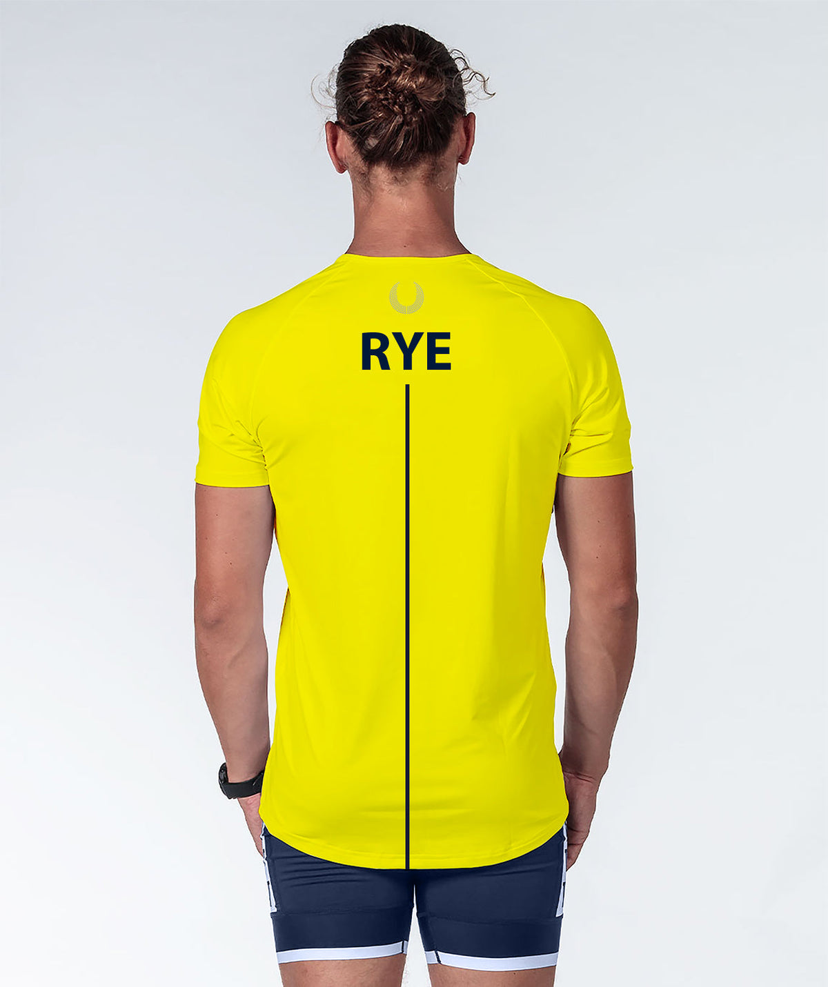 Men's RowAmerica SS Performance T - NEON YELLOW