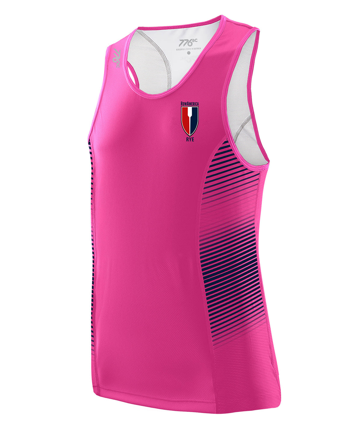 Men's RowAmerica Performance Tank - NEON PINK