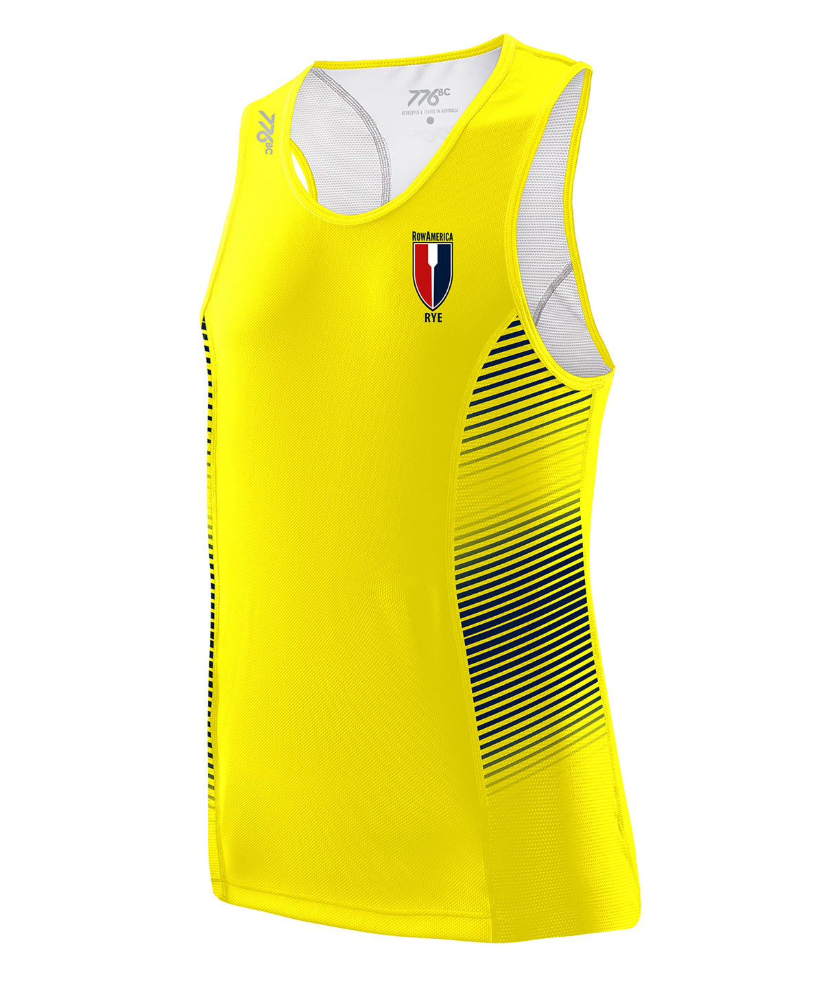 Men's RowAmerica Performance Tank - NEON YELLOW