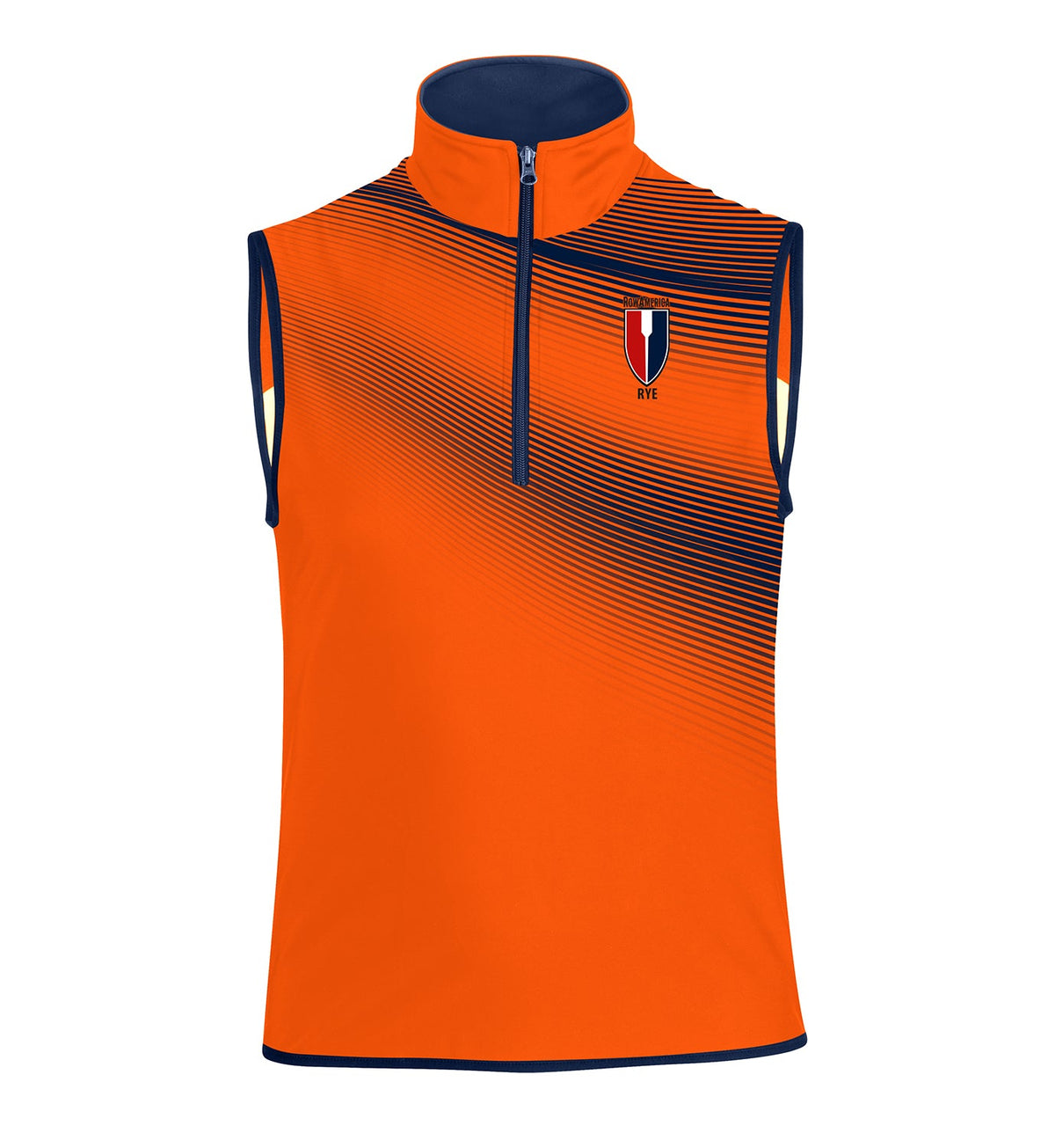Men's RowAmerica Stratus Rowing Vest - NEON ORANGE