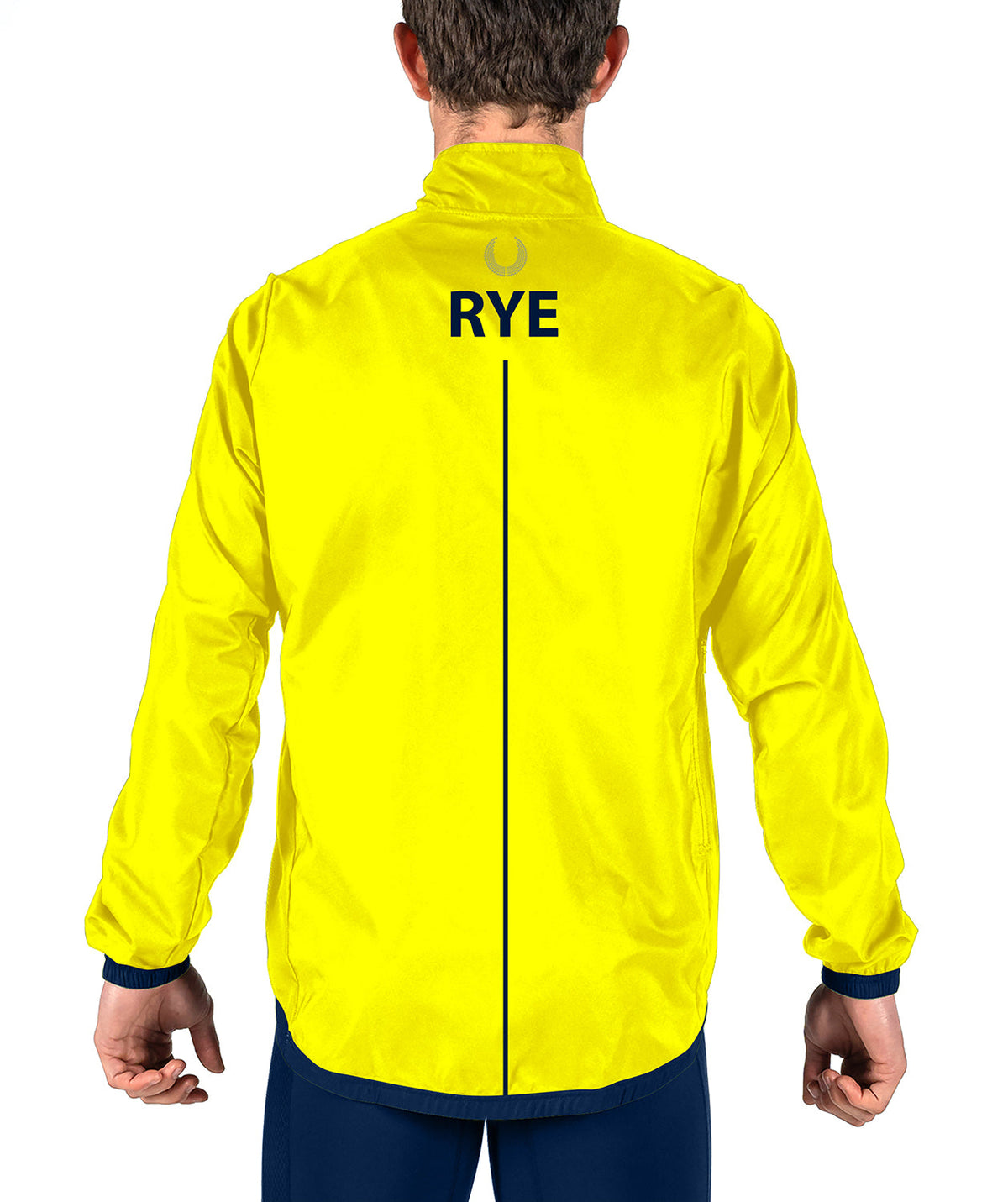 Men's RowAmerica Cirrostratus Wind Jacket - NEON YELLOW
