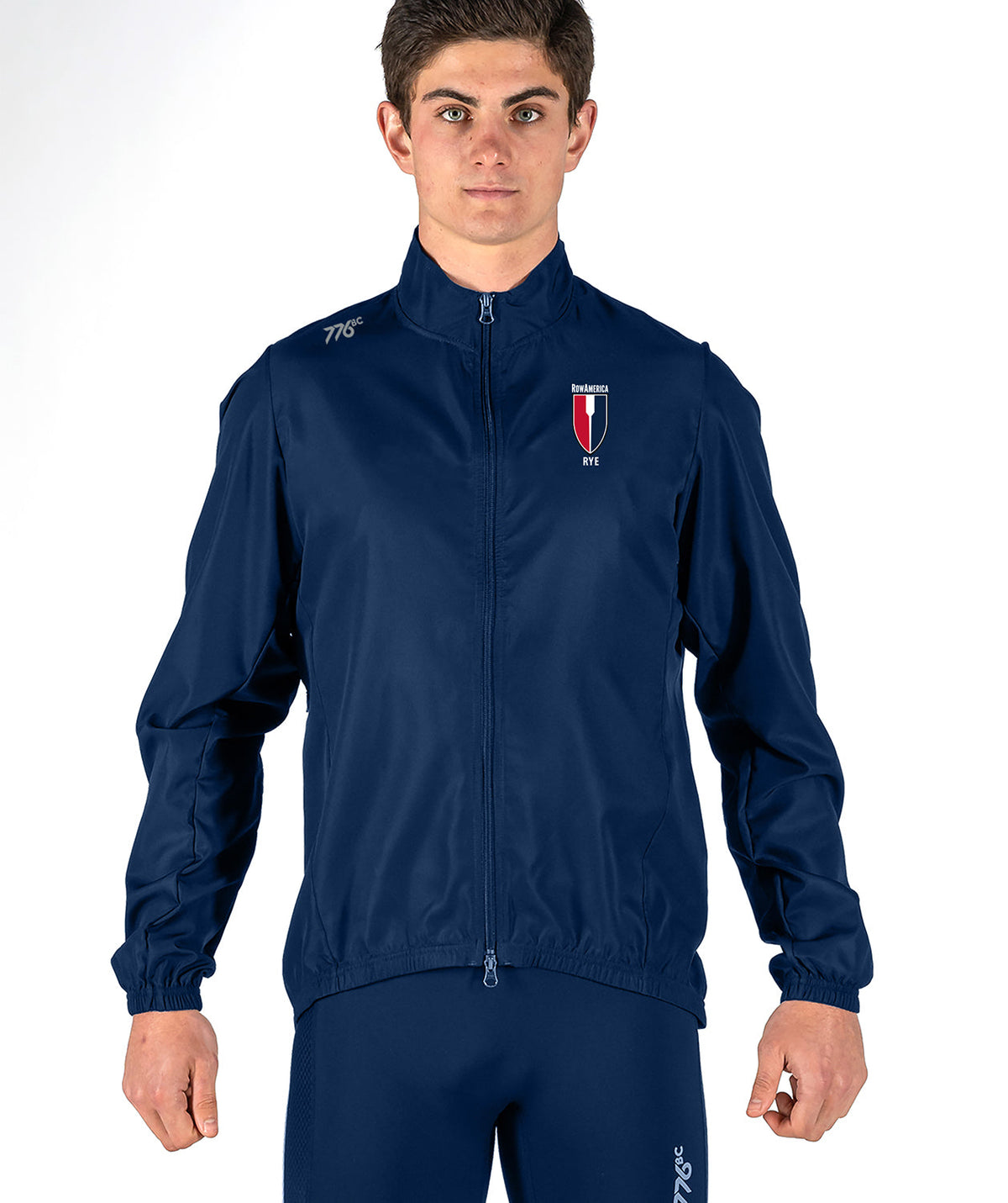 Men's RowAmerica Cirrostratus Wind Jacket - NAVY