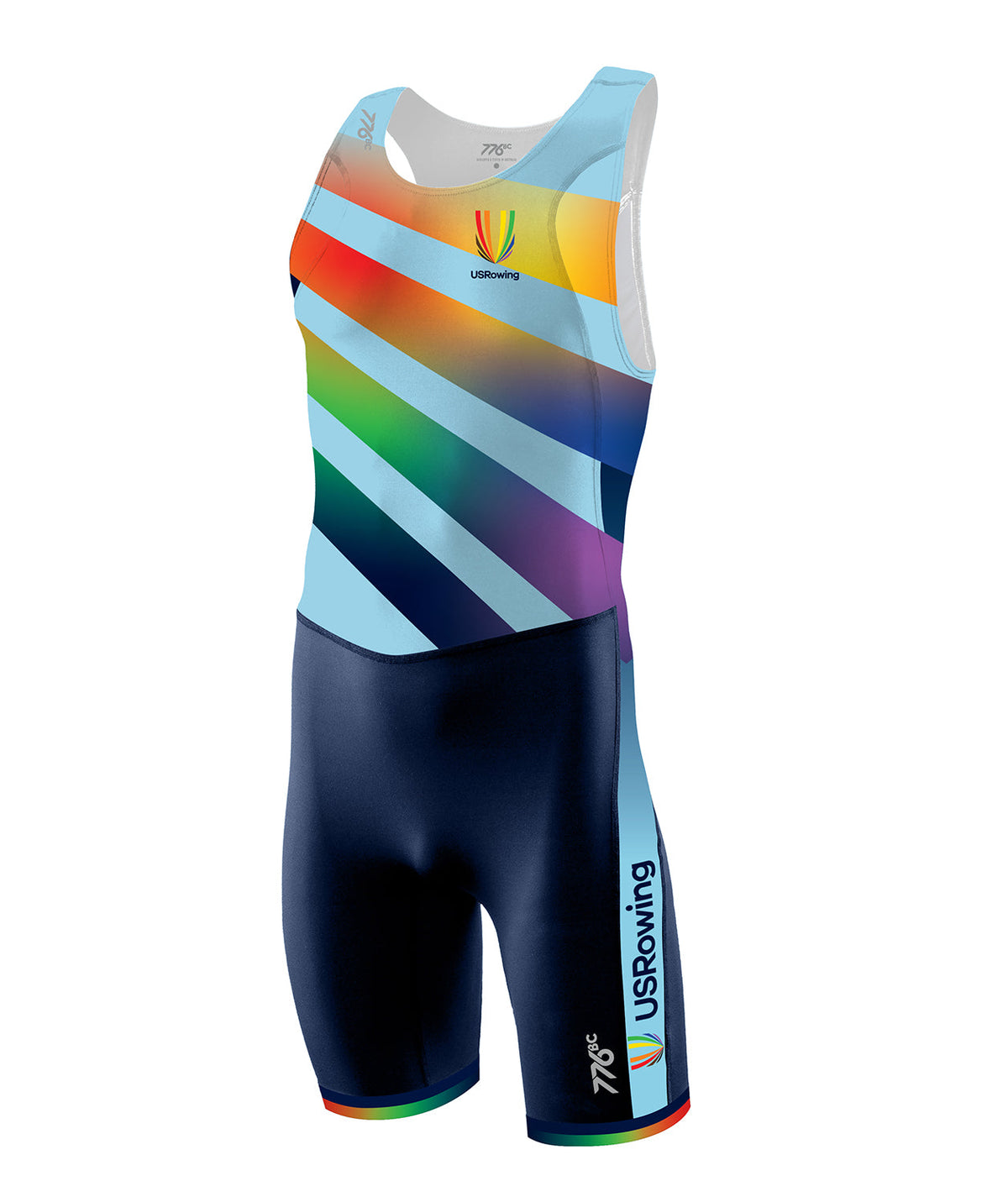 Men's 776BC x USRowing Pride Pro Unisuit 02