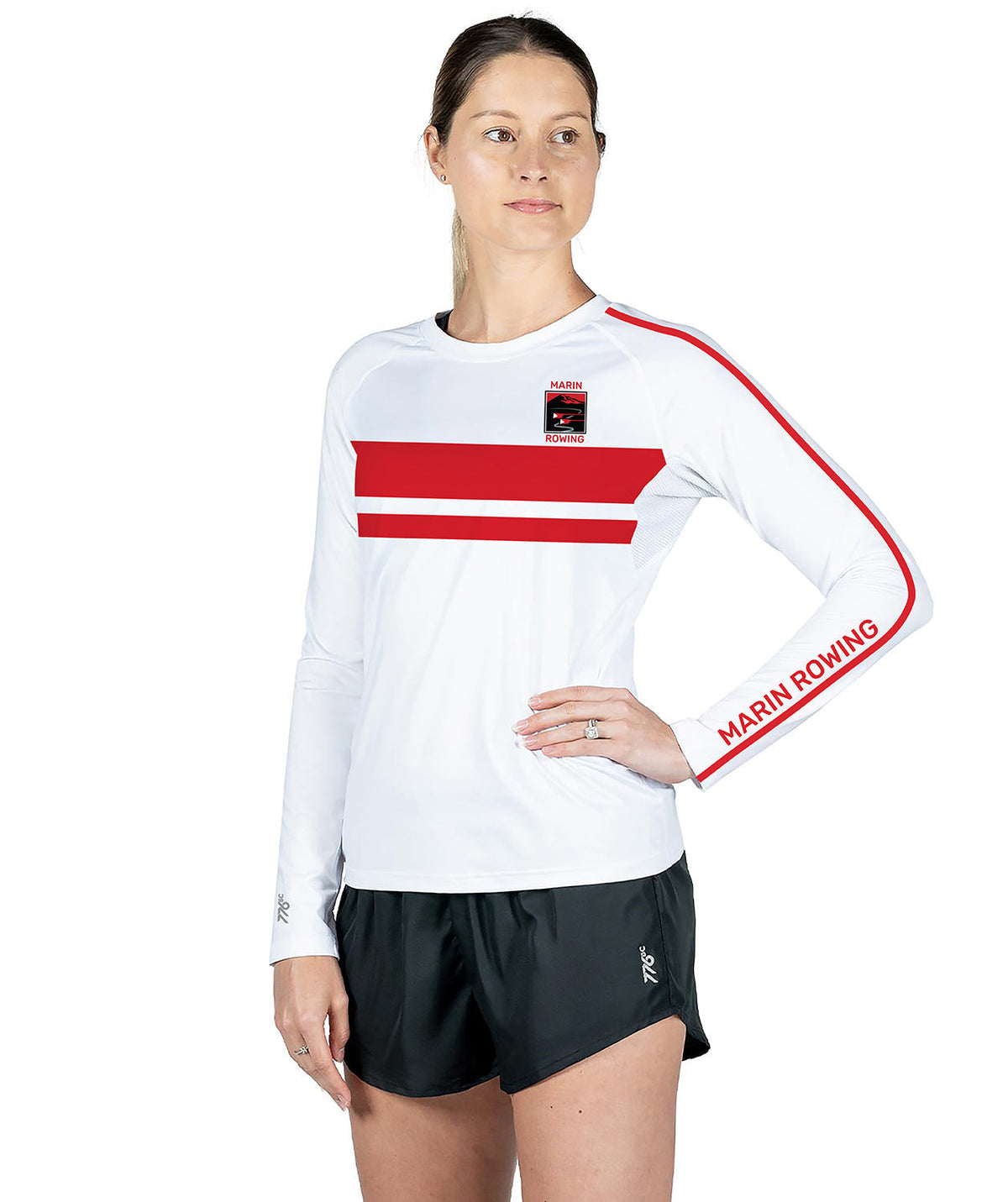 Women's Marin LS Training (COMFORT FIT) Base Layer - White